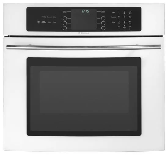Jennair JJW9527DDW 27" Electric Single Built-In Oven With Convection Wall Ovens convection wall oven with steam assist