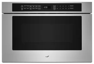 Jennair JMDFS24GS Stainless Steel 24" Under Counter Microwave Oven With Drawer Design Stainless Steel Built In Microwaves best built-in microwave deals