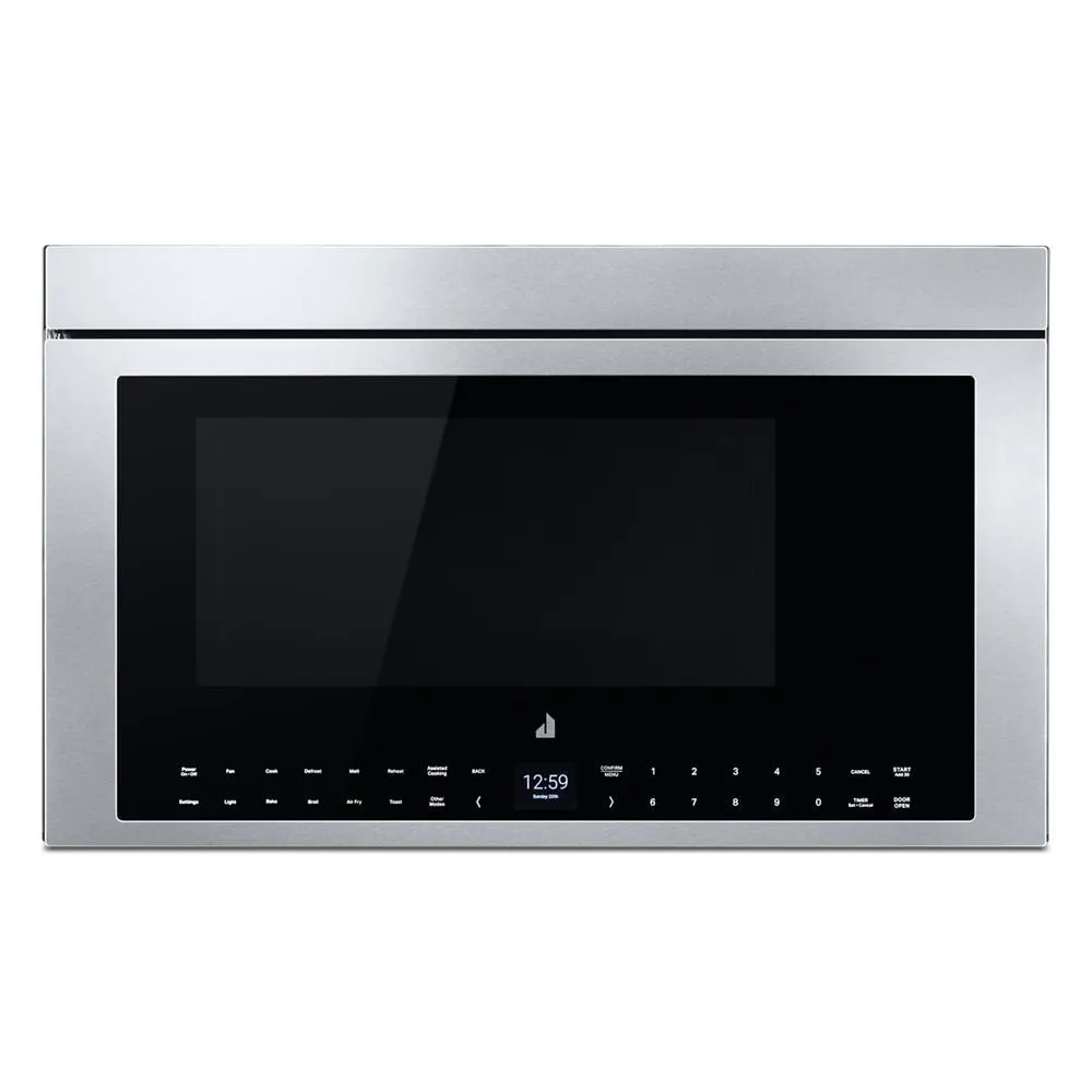 Jennair JMHF930RSS 30" Flush Oven Hood Combination Over The Range Microwaves convection over-the-range microwave