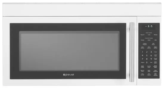 Jennair JMV8208BAW 2.0 Cu. Ft. Microwave-Range Hood Combination Microwave Ovens smart sensor microwave oven