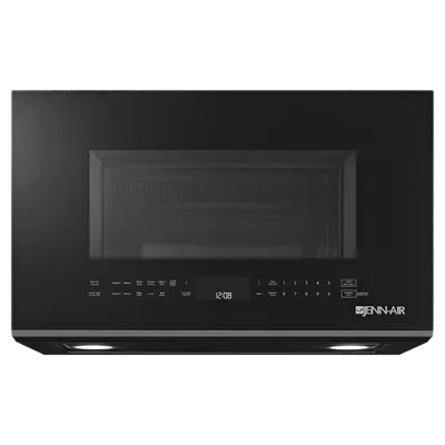 Jennair JMV8208CB Black Floating Glass 30" Over The-Range Microwave Oven Over The Range Microwaves convection over-the-range microwave