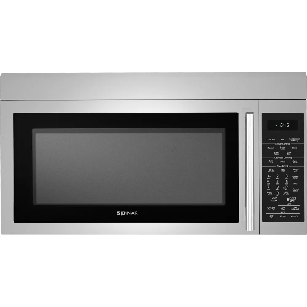Jennair JMV9169BAS 30" Over-The-Range Microwave Oven With Speed-Cook Microwaves Jenn-Air Microwave Ovens smart sensor microwave oven