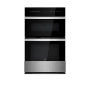 Jennair JMW2427IM Noir 27" Microwave/Wall Oven With Multimode Convection System Microwave Wall Oven Combos built-in oven microwave combo stainless