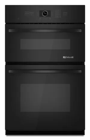 Jennair JMW2427WB Black Jenn-Air Combination Microwave/Wall Oven With Multimode Convection, 27" Microwave Wall Oven Combos built-in oven microwave combo stainless