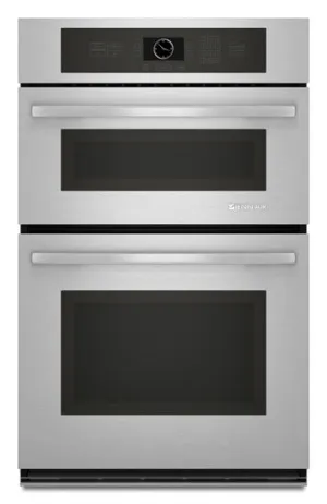 Jennair JMW2427WS Stainless Steel Jenn-Air Combination Microwave/Wall Oven With Multimode Convection, 27" Microwave Wall Oven Combos built-in oven microwave combo stainless
