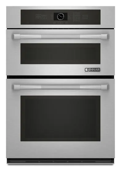 Jennair JMW2430WP Pro Style Stainless Jenn-Air Combination Microwave/Wall Oven With Multimode Convection, 30" Wall Ovens convection wall oven with steam assist
