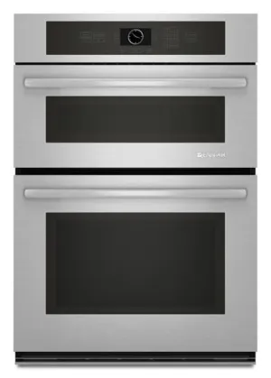 Jennair JMW2430WS Stainless Steel Jenn-Air Combination Microwave/Wall Oven With Multimode Convection, 30" Microwave Wall Oven Combos built-in oven microwave combo stainless