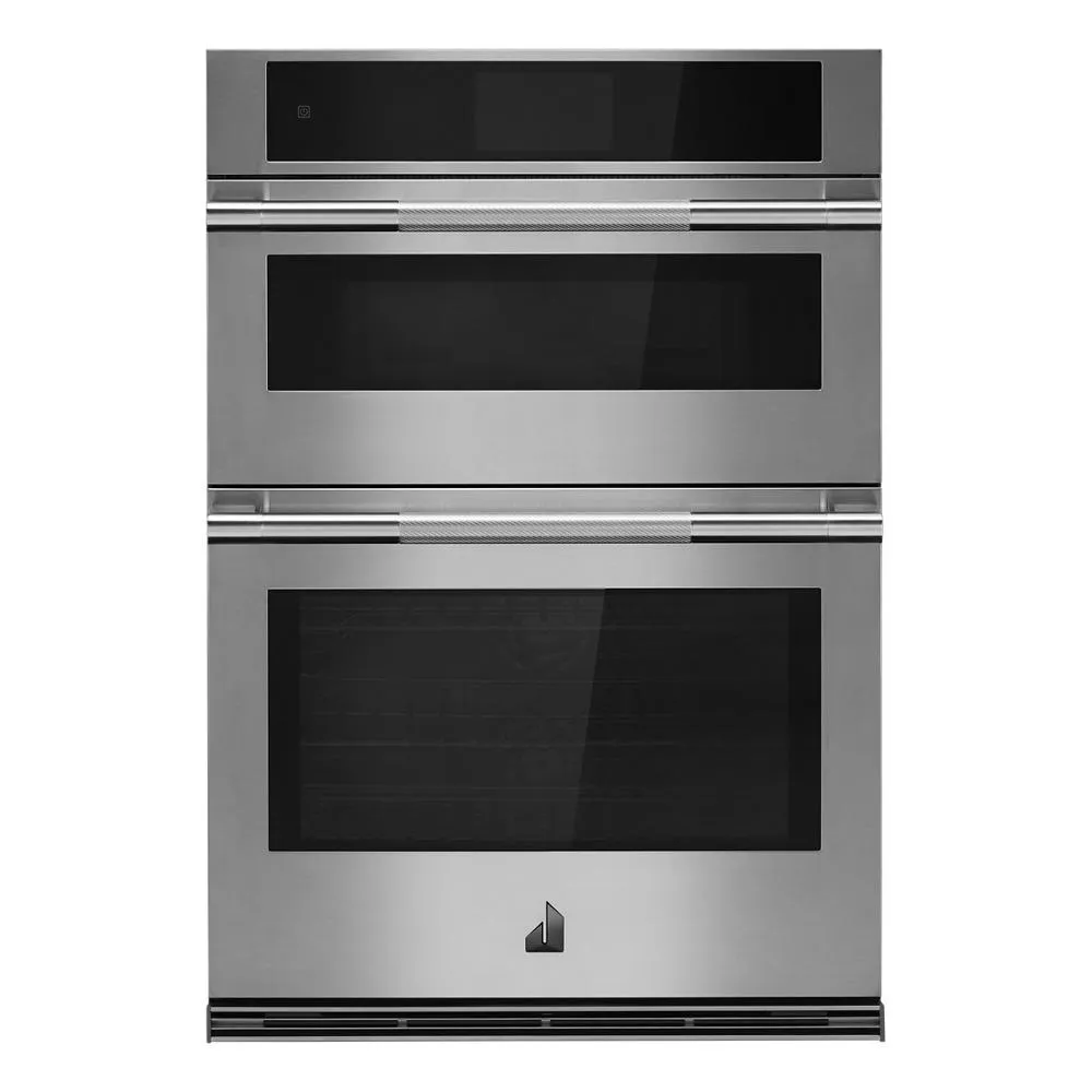 Jennair JMW3430LL Rise&#8482; 30" Combination Microwave/Wall Oven With V2&#8482; Vertical Dual-Fan Convection Microwave Wall Oven Combos built-in oven microwave combo stainless