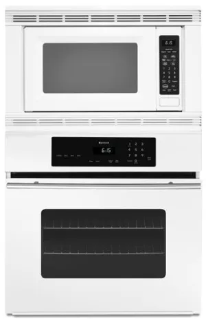 Jennair JMW8330DAW 30" Built-In Microwave/Oven Combination Microwave Wall Oven Combos built-in oven microwave combo stainless