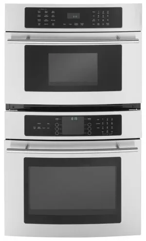 Jennair JMW8527DAS 27" Built-In Microwave/Oven Combination Microwave Wall Oven Combos built-in oven microwave combo stainless