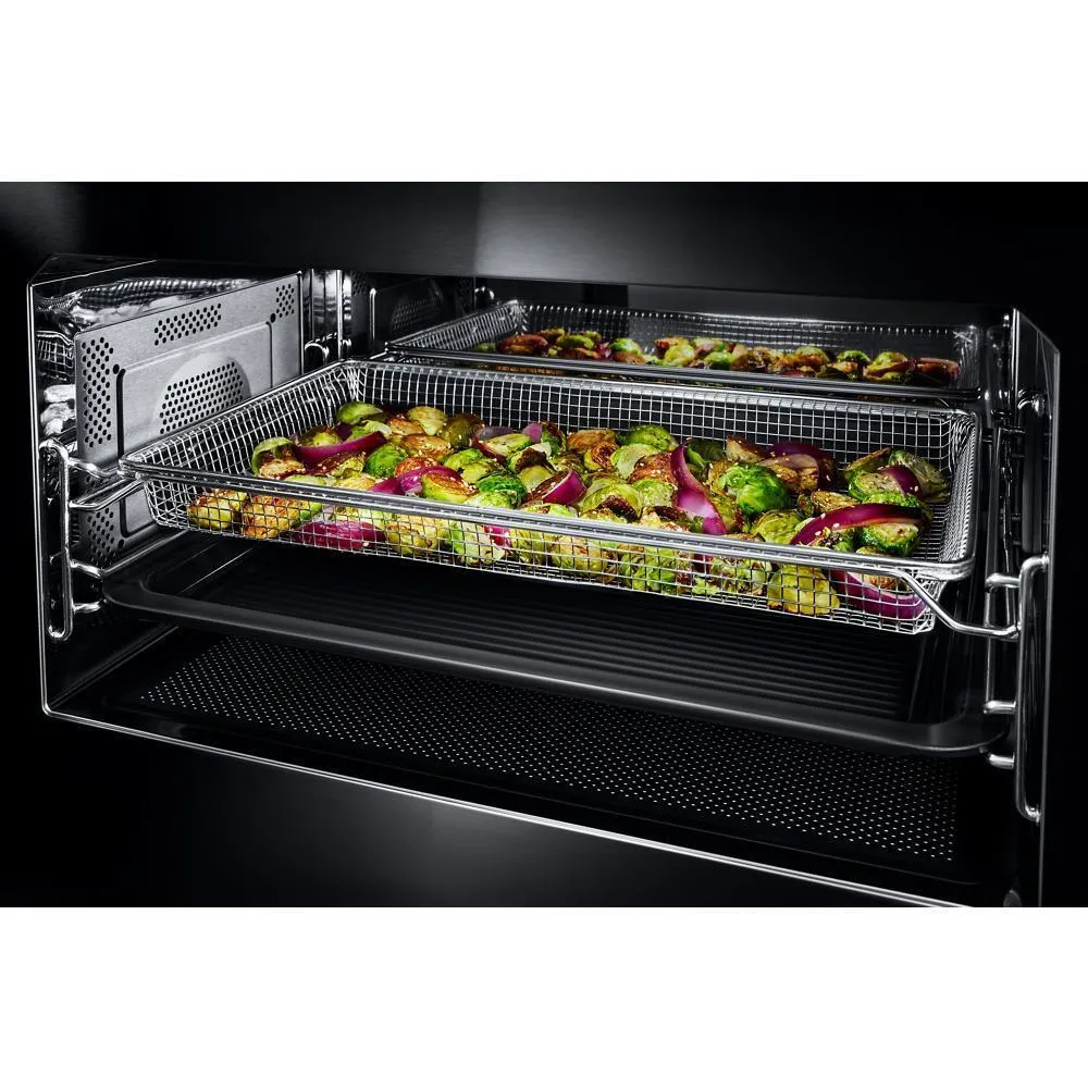 Jennair JOETC330SM Noir&#8482; 7-In-1 Flush, Built-In Microwave Oven With Air Fry Built In Microwaves best built-in microwave deals