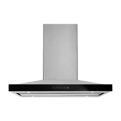 Jennair JXI8536HS Lustre Stainless 36" Pyramid Style Island Mount Canopy Hood Ducted Hoods under cabinet ducted hood