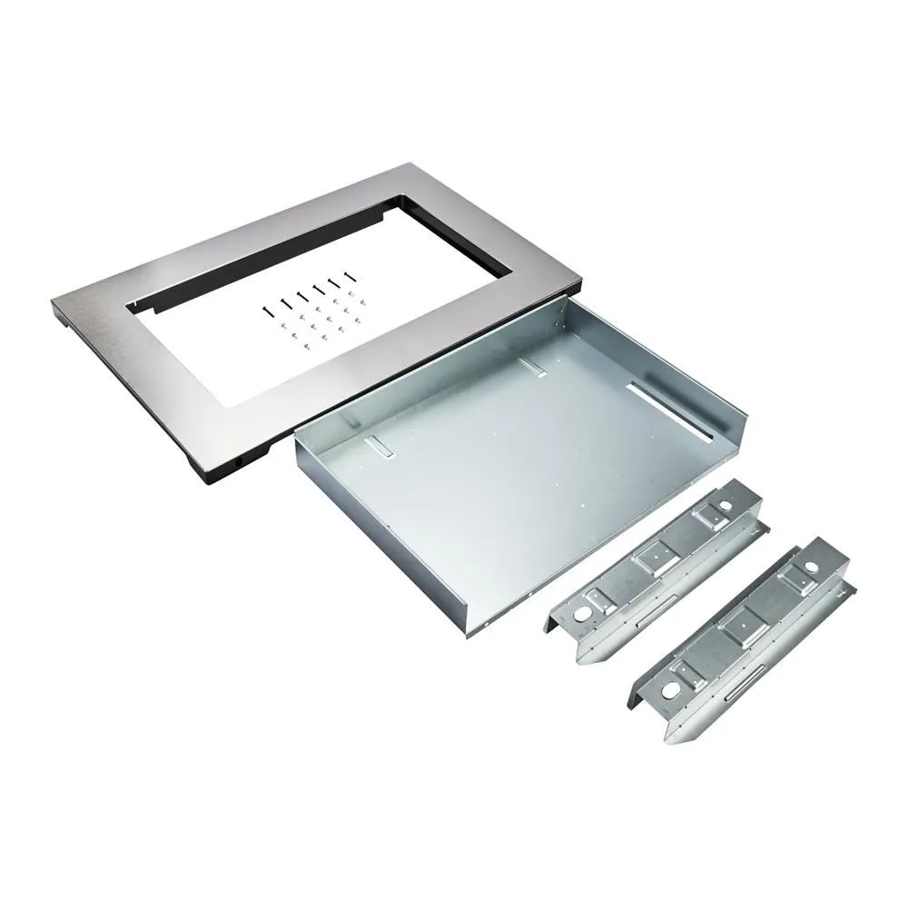 Jennair MK2160AZ Over-The-Range Microwave Trim Kit, Anti-Fingerprint Stainless Steel Microwave Accessories microwave mounting hardware kit