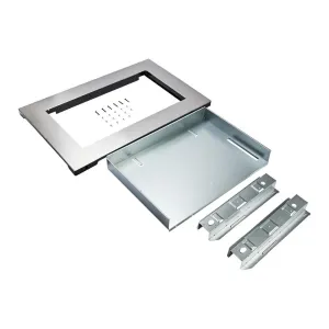 Jennair MK2160AZ Over-The-Range Microwave Trim Kit, Anti-Fingerprint Stainless Steel Microwave Accessories microwave mounting hardware kit