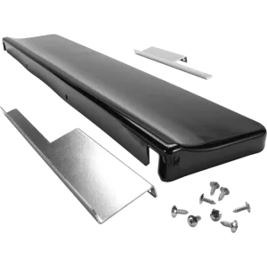 Jennair UXA9107AAB Backsplash For Slide-In Range - Black Range Accessories oven racks and replacement trays