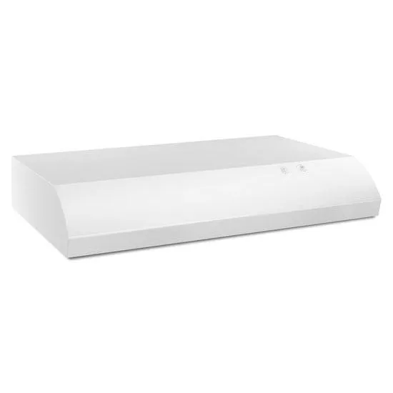 Jennair UXT3030AYW 30-Inch Vented Under-Cabinet Hood Ductless Hoods filterless ductless hood for apartment