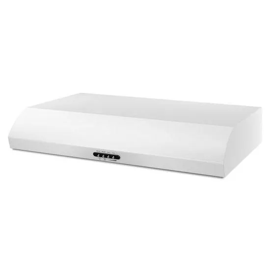 Jennair UXT5230AYW 30-Inch Convertible Under-Cabinet Hood 350 Cfm Ductless Hoods filterless ductless hood for apartment