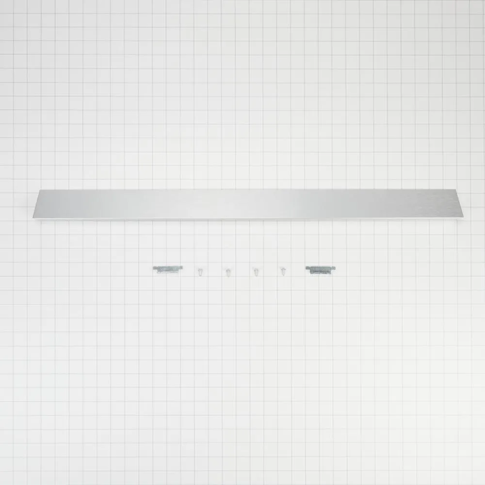 Jennair W10113901A Slide-In Range Rear Filler Kit, Stainless Steel