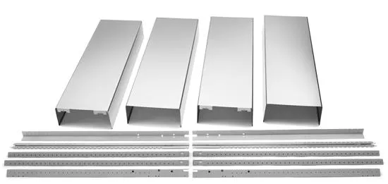 Jennair W10272078 Island Hood Chimney Extension Kit - Stainless Steel Hood Accessories LED light kits for hoods
