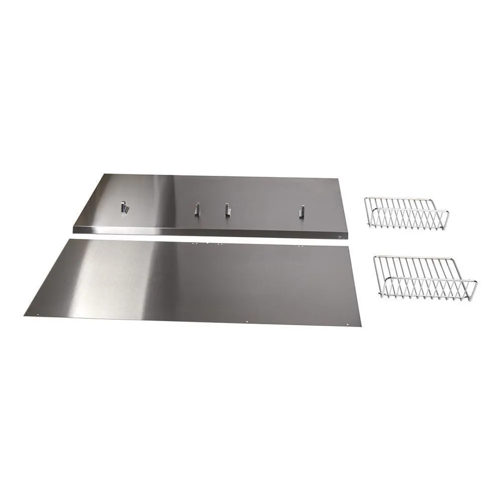 Jennair W10285448 Backguard With Shelf - 36" Stainless Steel Hood Accessories charcoal filters for range hoods