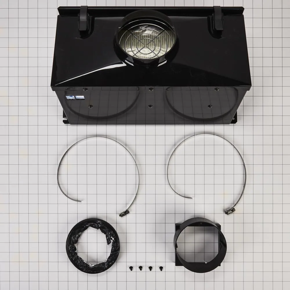 Jennair W10620783 Ductless Downdraft Vent Kit, Black