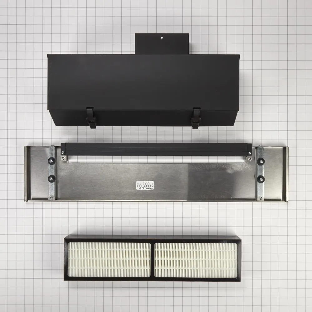 Jennair W10748976 Range Ductless Downdraft Vent Kit, Stainless Steel