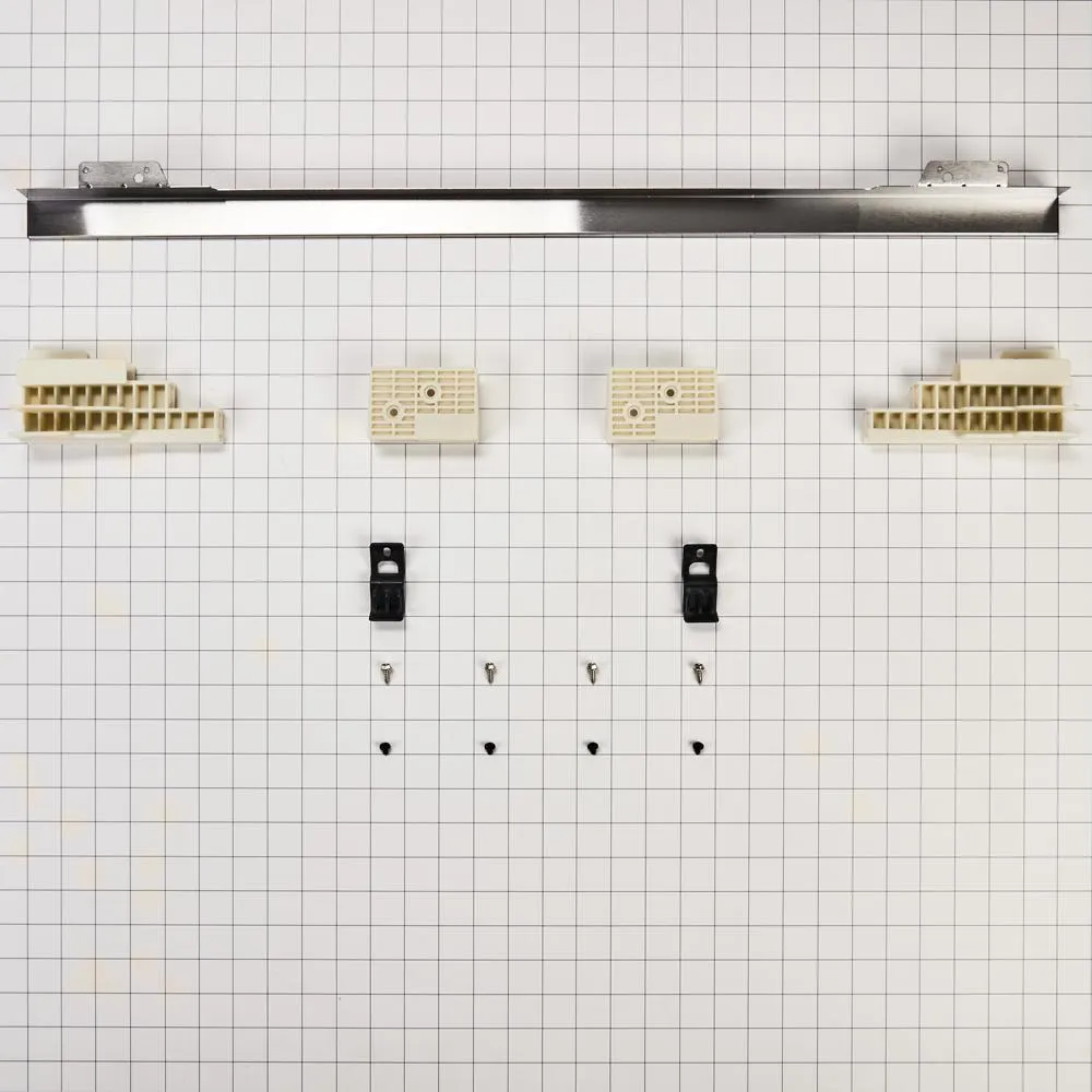 Jennair W10801482 Built-In Range Flush Installation Trim Kit, Stainless Steel