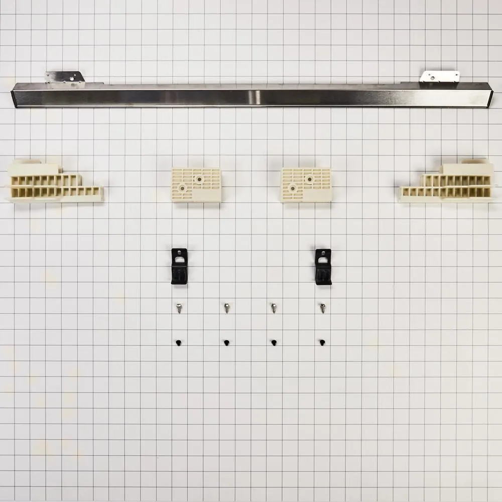 Jennair W10801482 Built-In Range Flush Installation Trim Kit, Stainless Steel