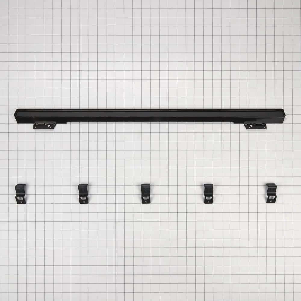 Jennair W10837578 Built-In Range 30" Flush Installation Trim Kit, Black