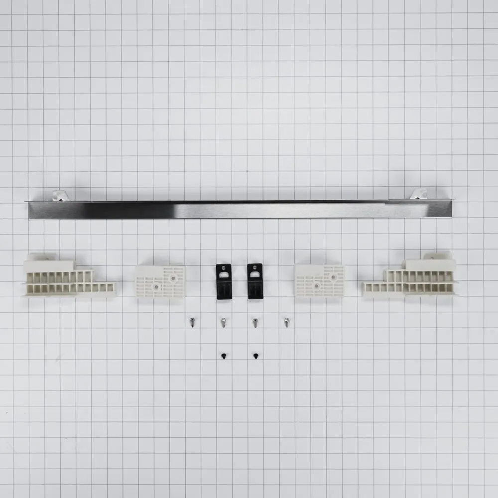 Jennair W11173695 27" Combination Wall Range Flush Installation Trim Kit, Stainless Steel