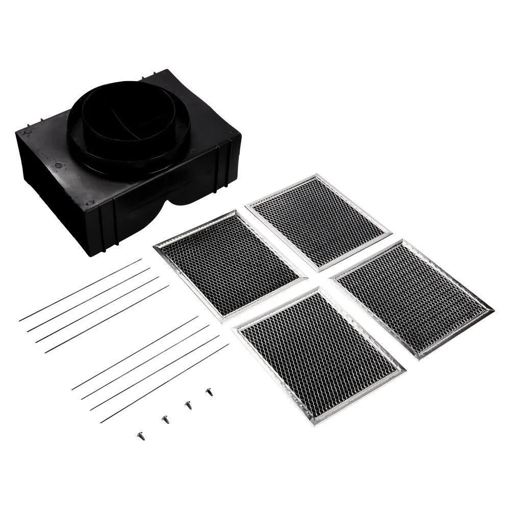 Jennair W11430922 Range Island Hood Recirculation Kit Hood Accessories charcoal filters for range hoods