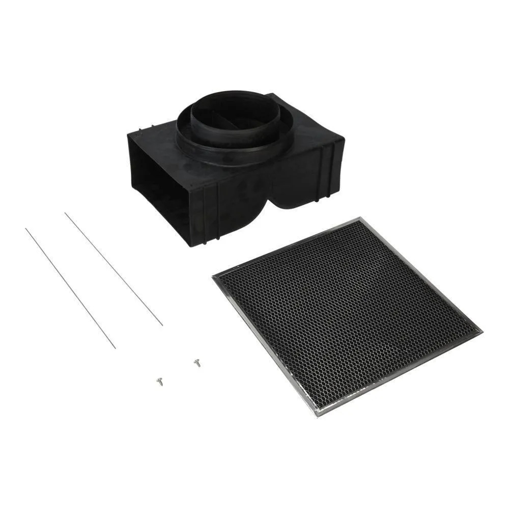 Jennair W11548458 Range Hood Wall Canopy Recirculation Kit Hood Accessories charcoal filters for range hoods