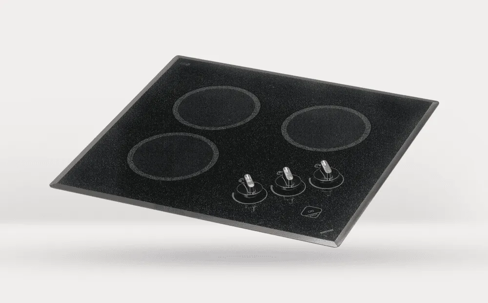 Kenyon B40509 240V Mediterranean 3 Burner Electric slide-in electric cooking range