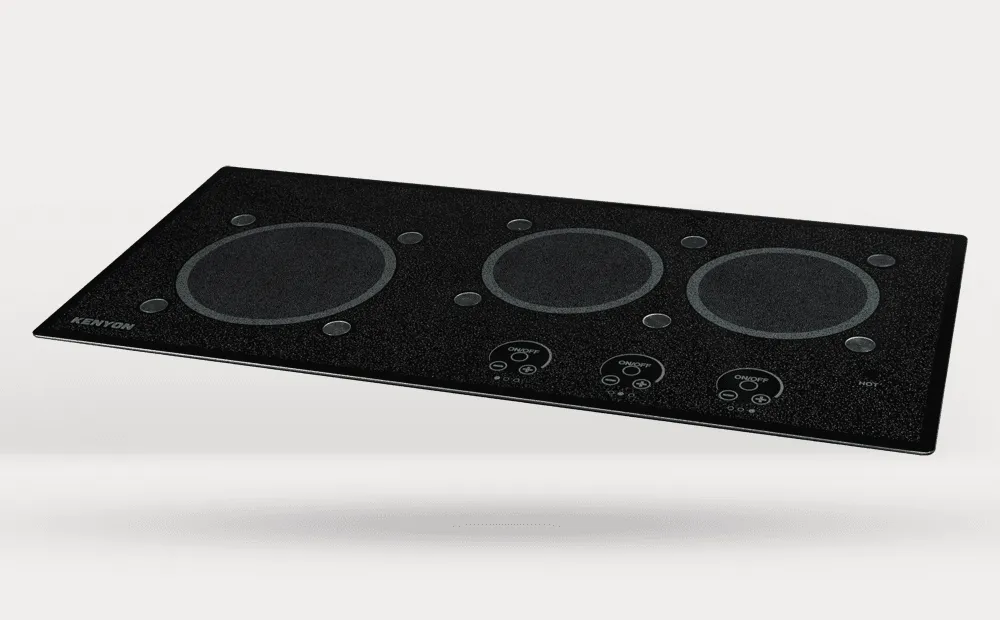 Kenyon B40547PUPS 240V Lite-Touch Q 3 Burner With Pups Cooktops 5 burner cooktops sale