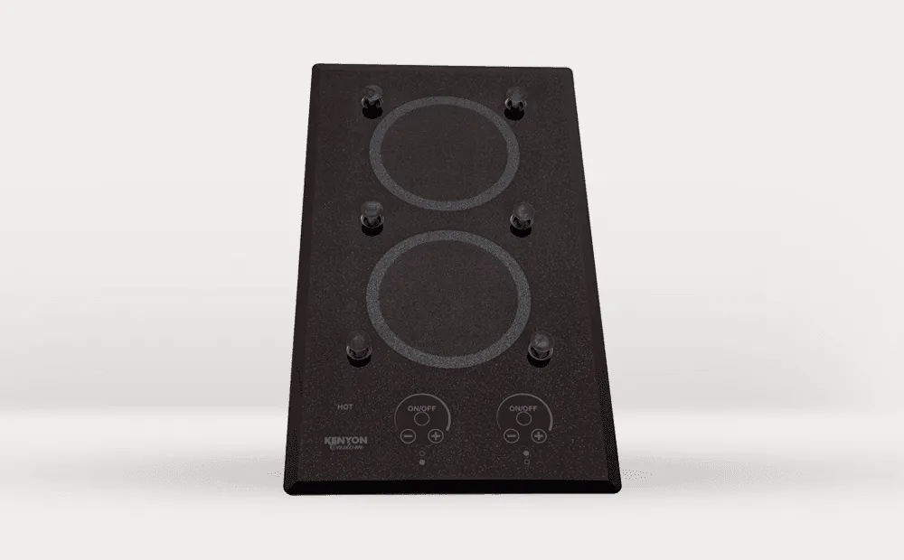 Kenyon B40576LPUPS 240V Lite-Touch Q 2 Burner Trimline With Pups