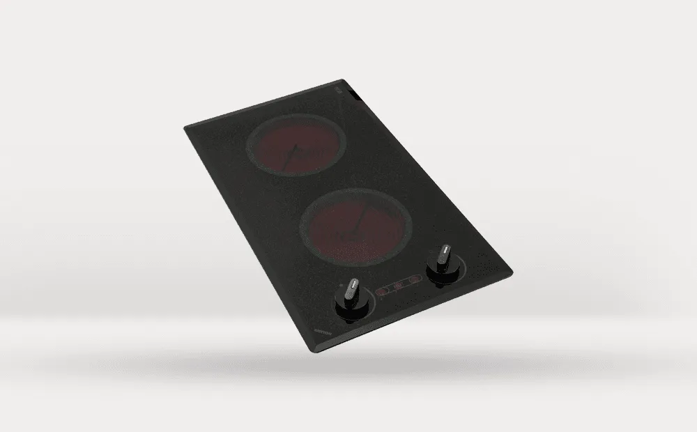 Kenyon B41596 208V Mediterranean 2 Burner Trimline