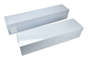 Kitchenaid EXTKIT18FS Wall Hood Chimney Extension Kit - Stainless Steel Hood Accessories universal vent hood kits