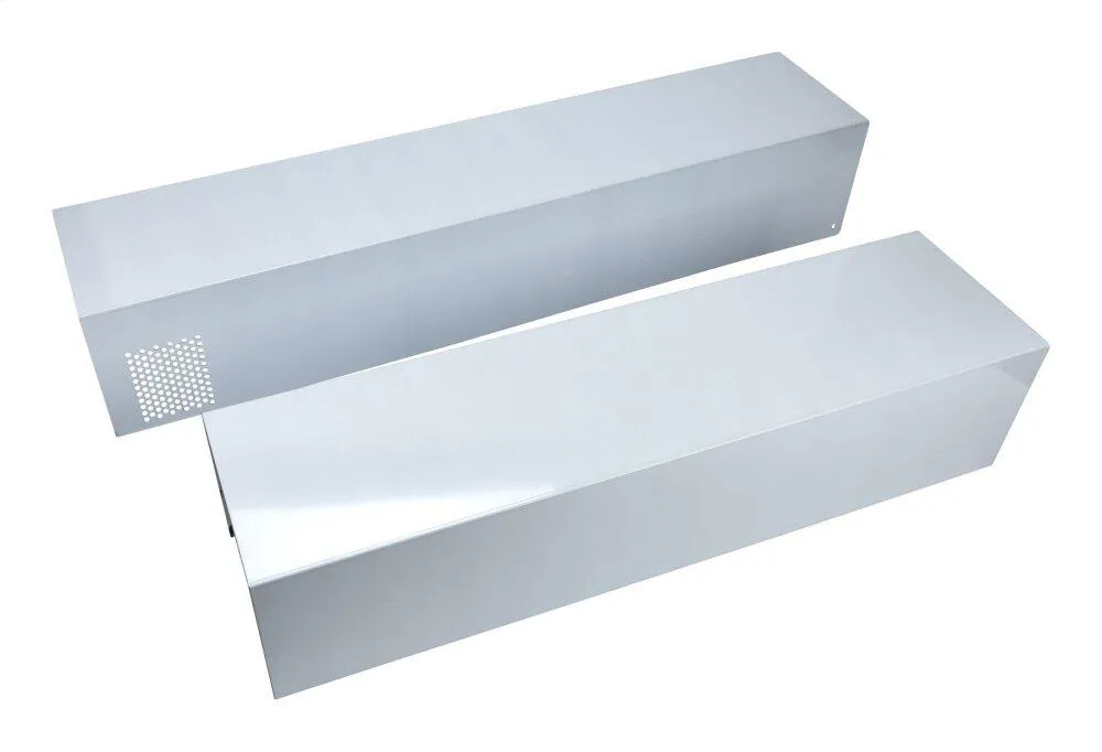 Kitchenaid EXTKIT18FS Wall Hood Chimney Extension Kit - Stainless Steel Hood Accessories universal vent hood kits