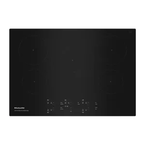 Kitchenaid KCIG550JBL 30-Inch 5-Element Sensor Induction Cooktop Electric slide-in electric cooking range