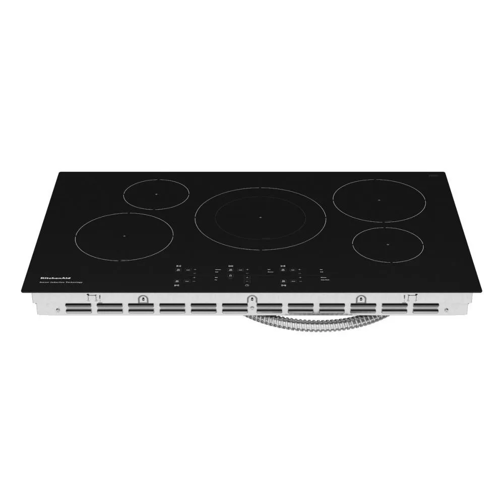 Kitchenaid KCIG556JBL 36-Inch 5-Element Sensor Induction Cooktop