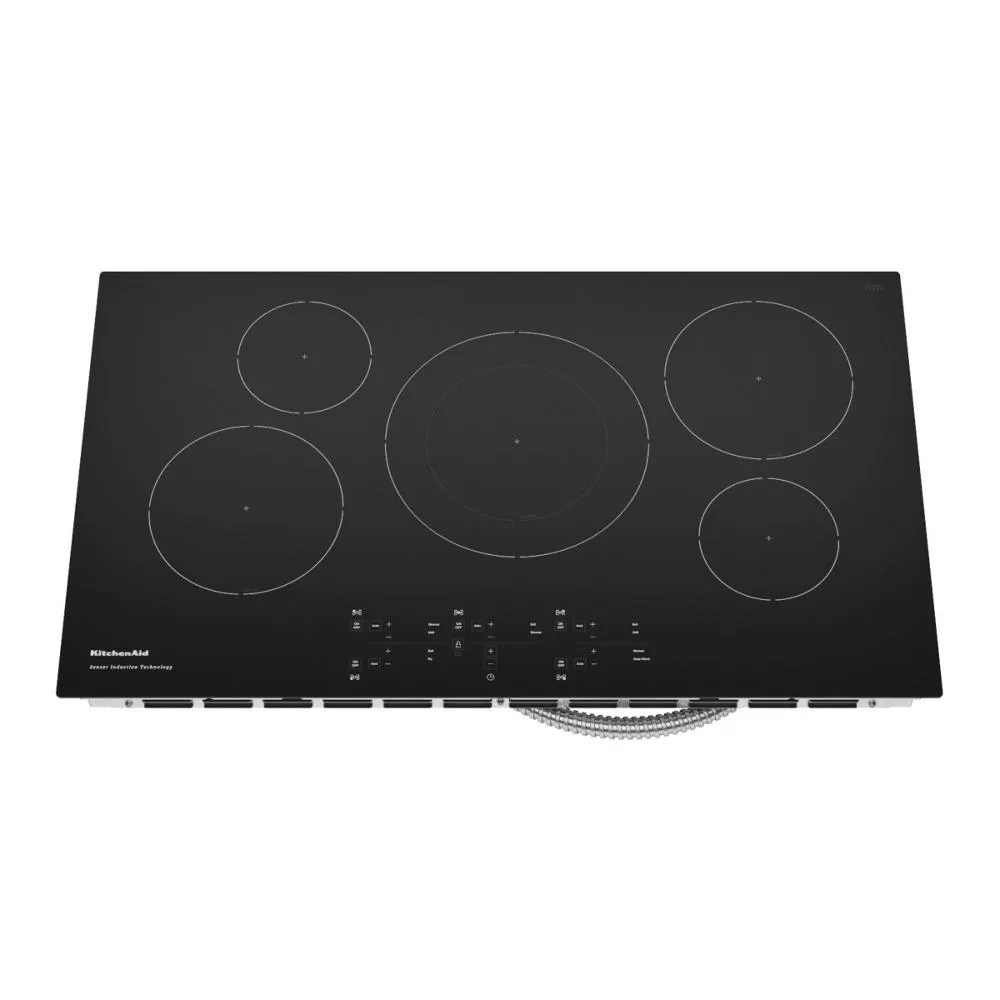 Kitchenaid KCIG556JBL 36-Inch 5-Element Sensor Induction Cooktop