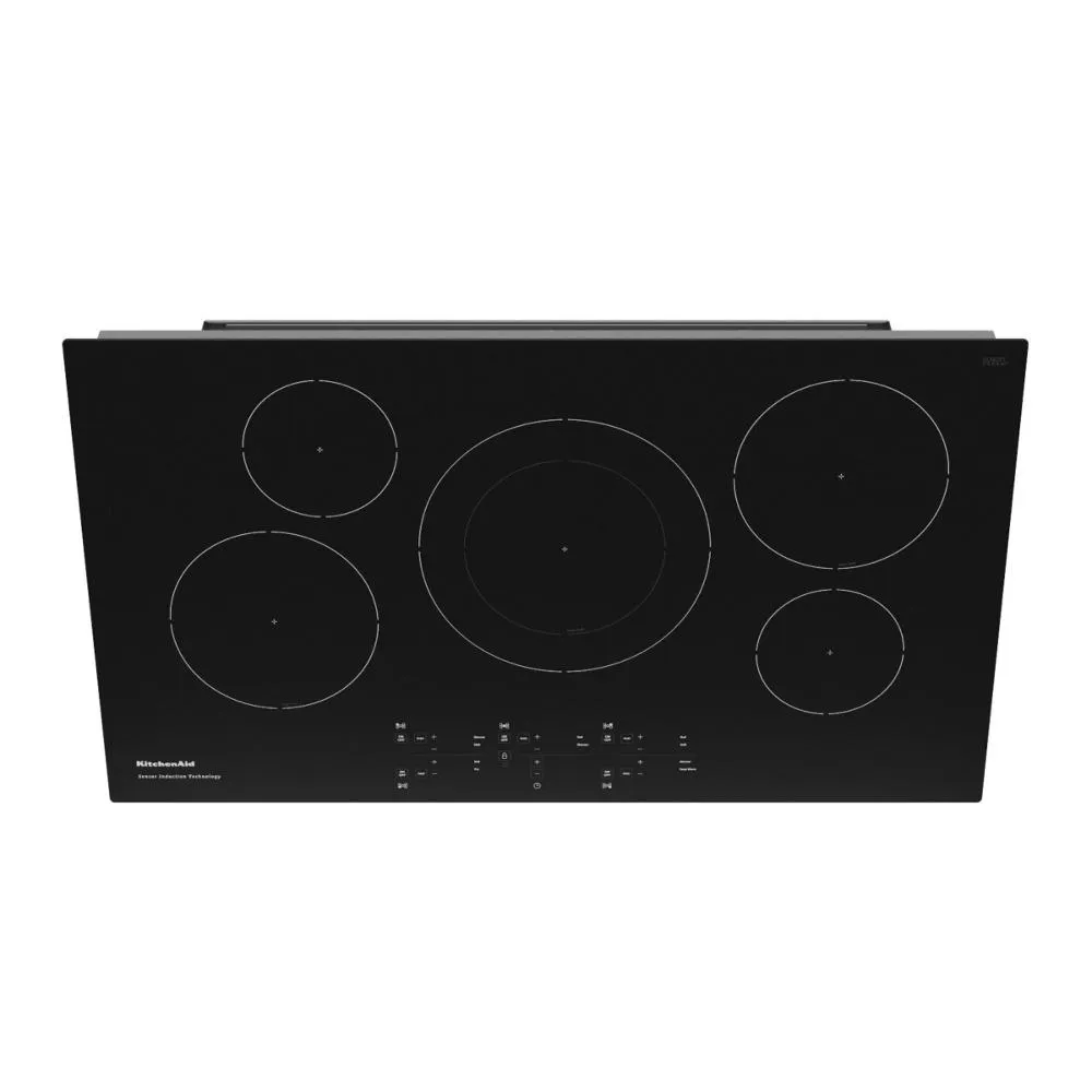 Kitchenaid KCIG556JBL 36-Inch 5-Element Sensor Induction Cooktop