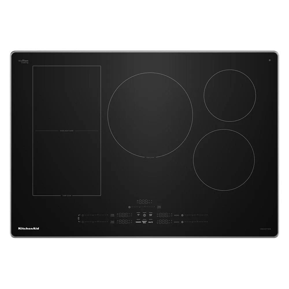 Kitchenaid KCIT730SSS 30" Temp Cook&#8482; Induction Cooktop With 5 Cooking Zones Cooktops ceramic electric cooktops