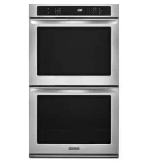 Kitchenaid KEBS209BSS 30-Inch Convection Double Wall Oven, Architect Series Ii - Stainless Steel Double Wall Ovens built-in double oven 30 inch