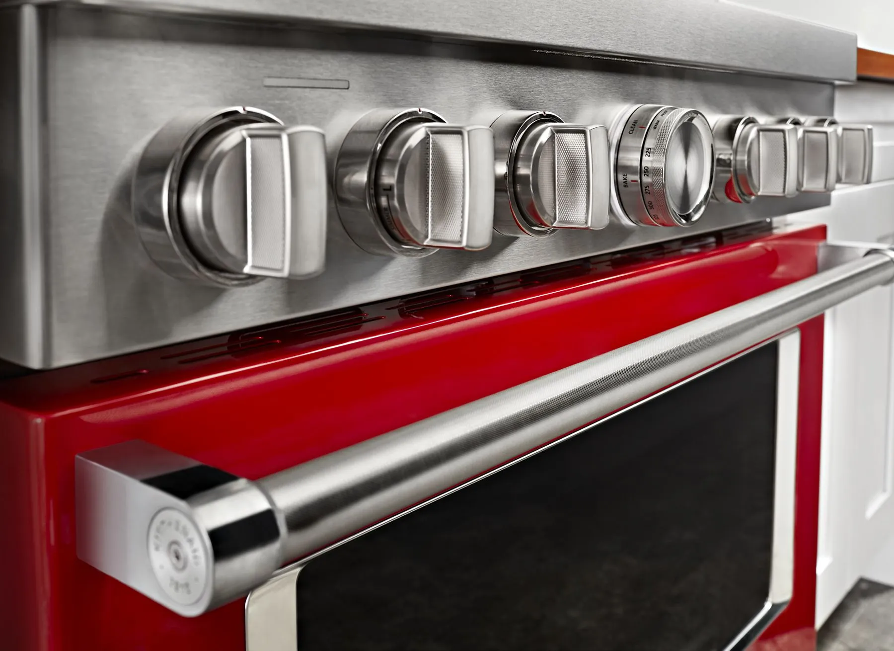 Kitchenaid KFDC506JPA Kitchenaid 36'' Smart Commercial-Style Dual Fuel Range With 6 Burners - Passion Red