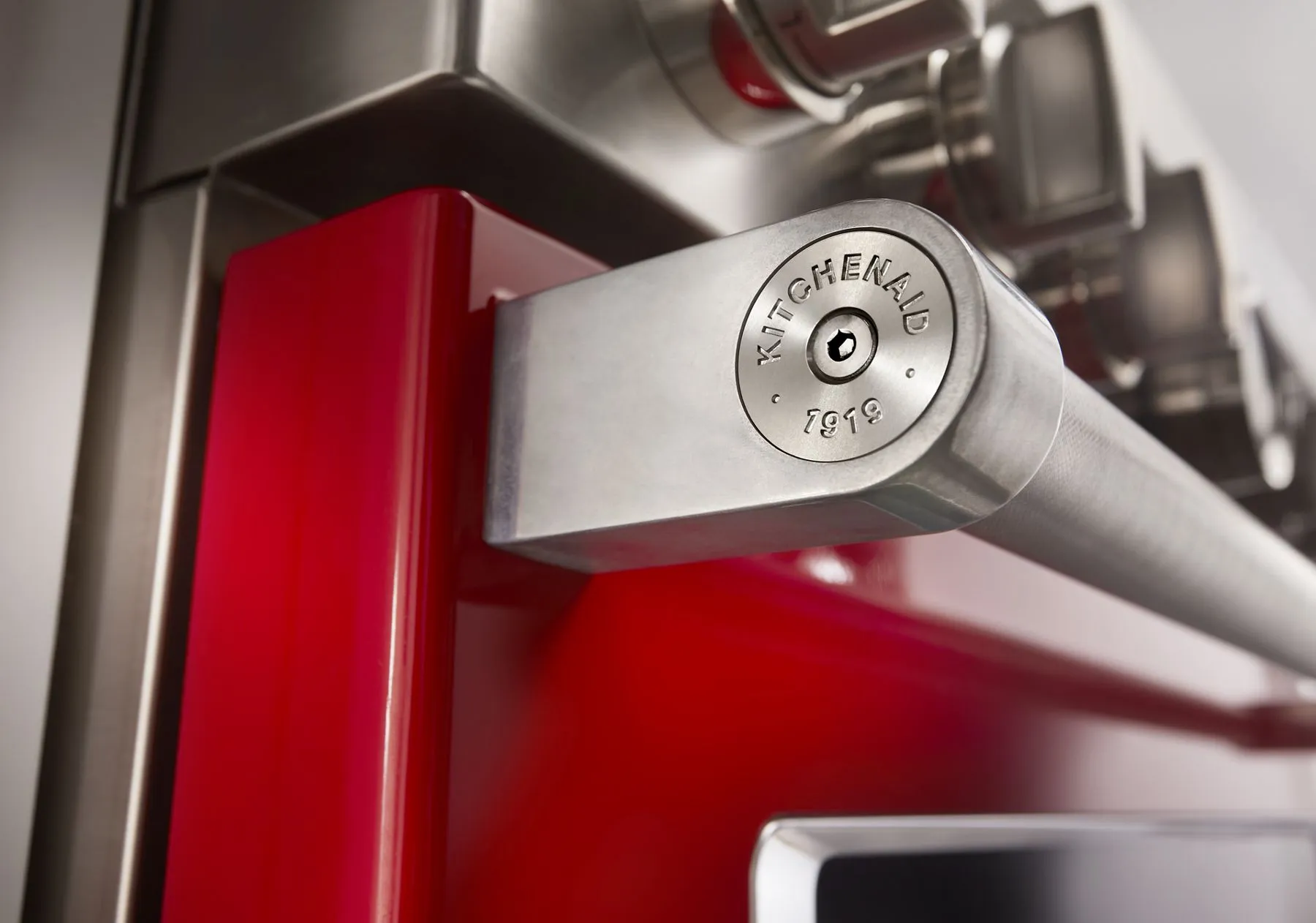 Kitchenaid KFDC506JPA Kitchenaid 36'' Smart Commercial-Style Dual Fuel Range With 6 Burners - Passion Red