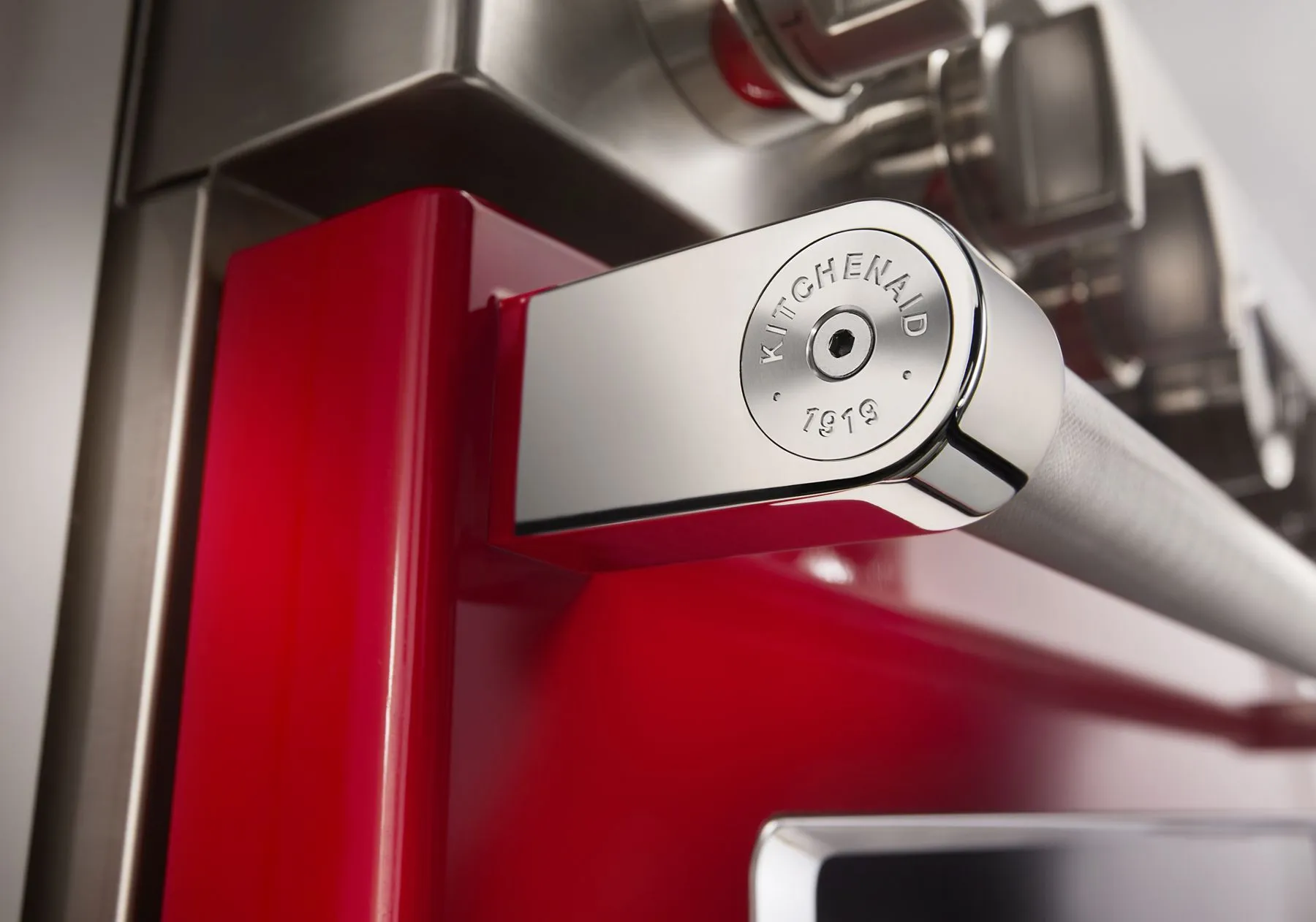 Kitchenaid KFGC500JPA Kitchenaid 30'' Smart Commercial-Style Gas Range With 4 Burners - Passion Red