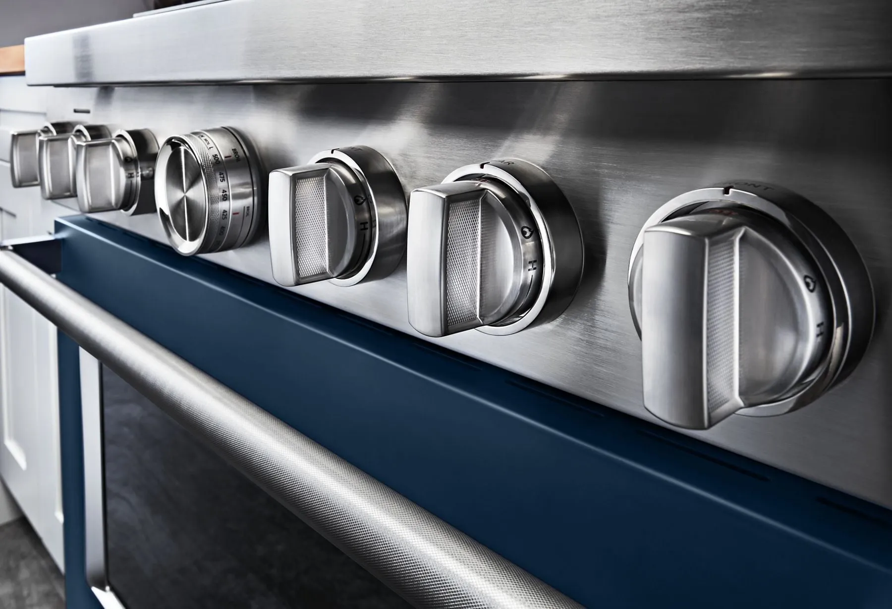 Kitchenaid KFGC506JIB Kitchenaid 36'' Smart Commercial-Style Gas Range With 6 Burners - Ink Blue