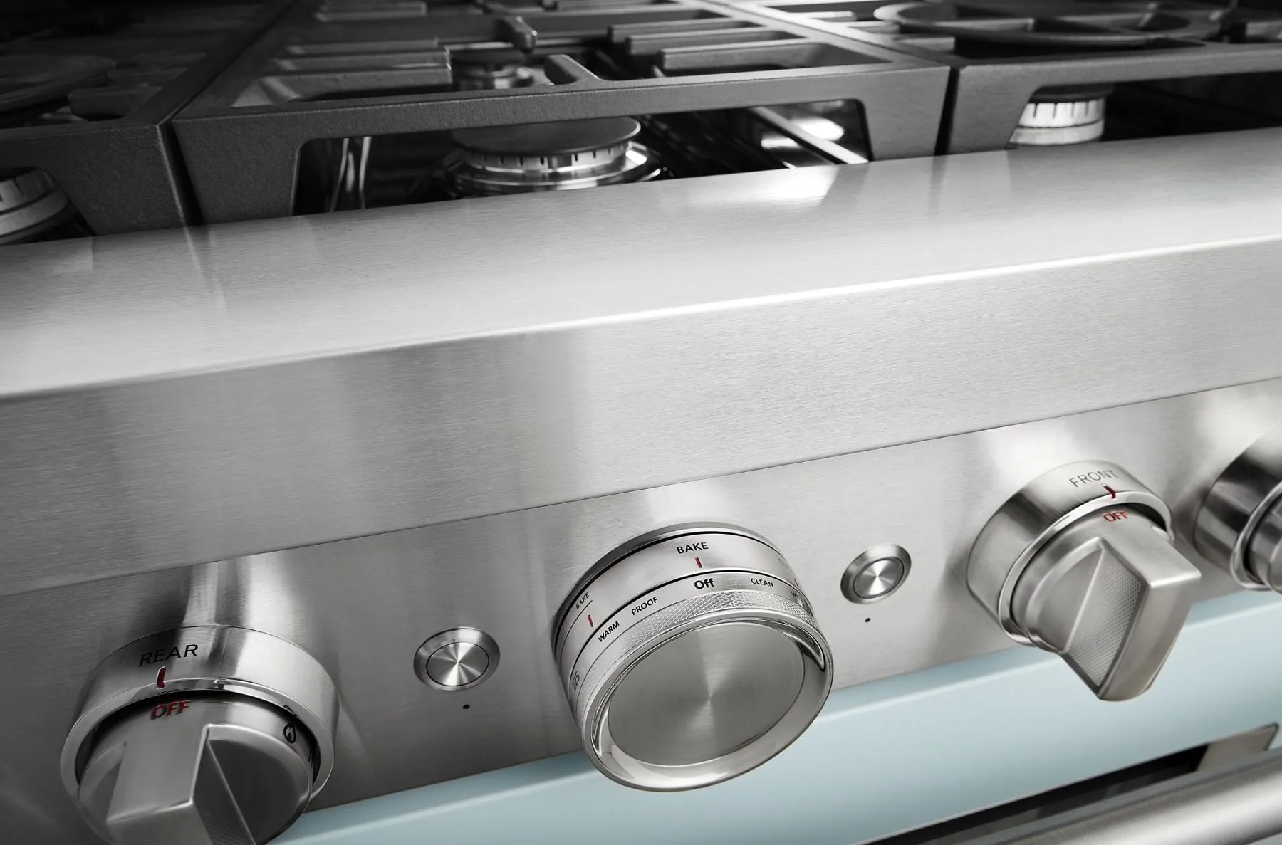Kitchenaid KFGC506JMB Kitchenaid 36'' Smart Commercial-Style Gas Range With 6 Burners - Misty Blue
