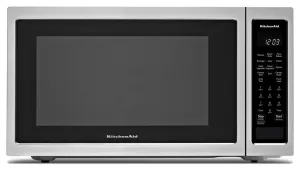 Kitchenaid KMCC5015GSS 21 3/4" Countertop Convection Microwave Oven - 1000 Watt - Stainless Steel Microwave Ovens large capacity kitchen microwave